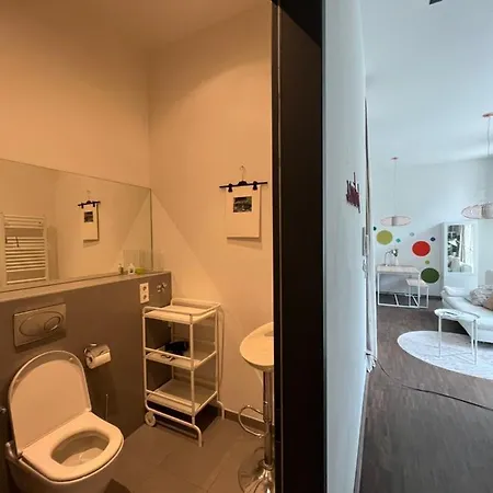 Modernes Loft Im Zentrum Leipzigs, Naehe Thomaskirche, Innenstadtring Lipsk